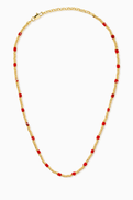 Luv Aj The Costa Del Sol Necklace in 14kt Gold-plated Brass
