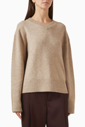 Vince V-neck Sweater in Cashmere-blend