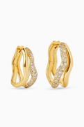 Missoma Medium Molten Hoop Earrings