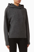 Theory Astor Knit Hoodie in Wool Blend