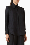 Scanlan Theodore Long-sleeve Shirt in Silk