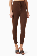 Izaak Azanei Tapered Drawstring Pants in Wool-cashmere