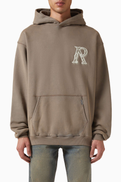 Represent Western Initial Hoodie in Cotton
