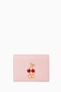 Valentino Garavani Cherryfic Wallet in Leather