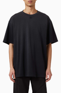 Courreges Oversized Solarized T-shirt in Cotton