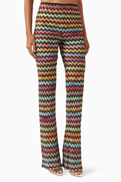 Missoni Zig-zag Pants in Viscose-knit