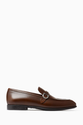 Ferragamo Gancini Loafers in Leather