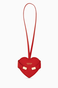 Ferragamo Cuore Mirror Bag Charm in Leather