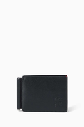 Brunello Cucinelli Money Clip Wallet in Grained Leather