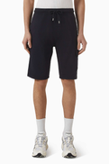 C.P. Company Lens Shorts in Light Fleece