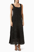 Maje Russeletty Embellished Dress