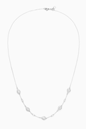 Maison H Jewels Roma Diamond Necklace in 18kt White Gold