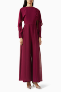 NASS Slit-sleeve Jumpsuit