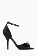 Balenciaga Avenue Palazzo 110 Sandals in Satin