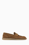 Dolce & Gabbana Florio Loafers in Velvet & Pony Hair