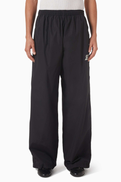 Balenciaga Masking Tape Tracksuit Pants in Techno Cotton Poplin