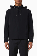 SANDRO Hooded Zip-up Jacket