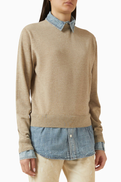 Acne Studios Layered Shirt in Knit