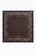 Longchamp Bandana Scarf in Silk