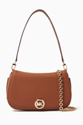 Michael Kors Medium Nolita Convertible Shoulder Bag in Leather