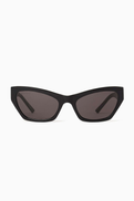 Balenciaga Geometrical Sunglasses in Acetate