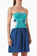 Ph5 Ryan Mixed Media Jumpsuit in Viscose Blend
