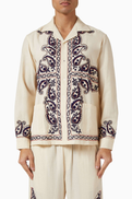 Baziszt Memento Shirt in Silk Noil
