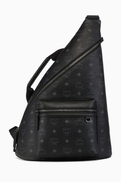 MCM Medium Aren Sling Bag in Visetos Canvas