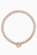 Samra Thaman Diamond Necklace in 18kt Rose Gold