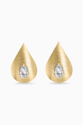 Maison H Jewels Pear Diamond Earrings in 18kt Gold
