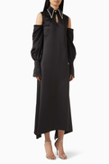Onori Leyla Embellished Kaftan in Satin