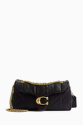 Coach Tabby 26 Quilted Shoulder Bag in Leather