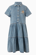 Moschino Shirt Dress in Denim