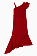 NASS OneShoulder Wrap Gown