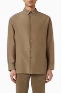 12 STOREEZ Shirt in Cotton & Silk