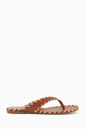 Gianvito Rossi Flip Flops in Leather