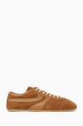 Dries Van Noten Slim Sneakers in Suede
