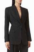 Scanlan Theodore Single-breasted Blazer in Wool Blend