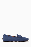 Tod's City Gommino Loafers in Nubuck