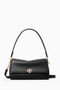 Tory Burch Small Charlie Shoulder Bag in Leather