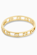 Coach Open Enamel C Hinged Bangle Bracelet