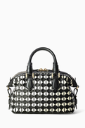 Serapian Mini Ani Top-handle Bag in Mosaico