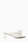 Bottega Veneta Cherry 50 Mule Sandals in Nappa