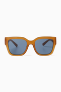 Tory Burch Miller Square Sunglasses in Acetate