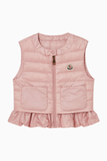 Moncler Ruffle Down Vest