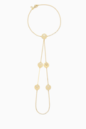 Maison H Jewels Diamond Hand Chain Bracelet in 18kt Gold
