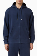 MC2 Saint Barth Zack Zip Hoodie in Cotton