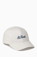MC2 Saint Barth Logo Baseball Cap in Linen