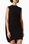 Alexander Wang Drape Back Mini Dress in Viscose-blend