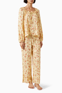 Reformation Paloma Pyjama Set in Organic Cotton